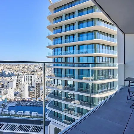 14th Floor Seaview Luxury In St Julian's