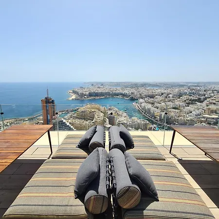 公寓 14th Floor Seaview Luxury In St Julian's Saint Julian's